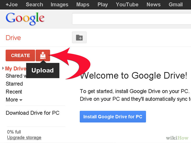 How to Upload Video to Google Drive and Share Link - BizCrown